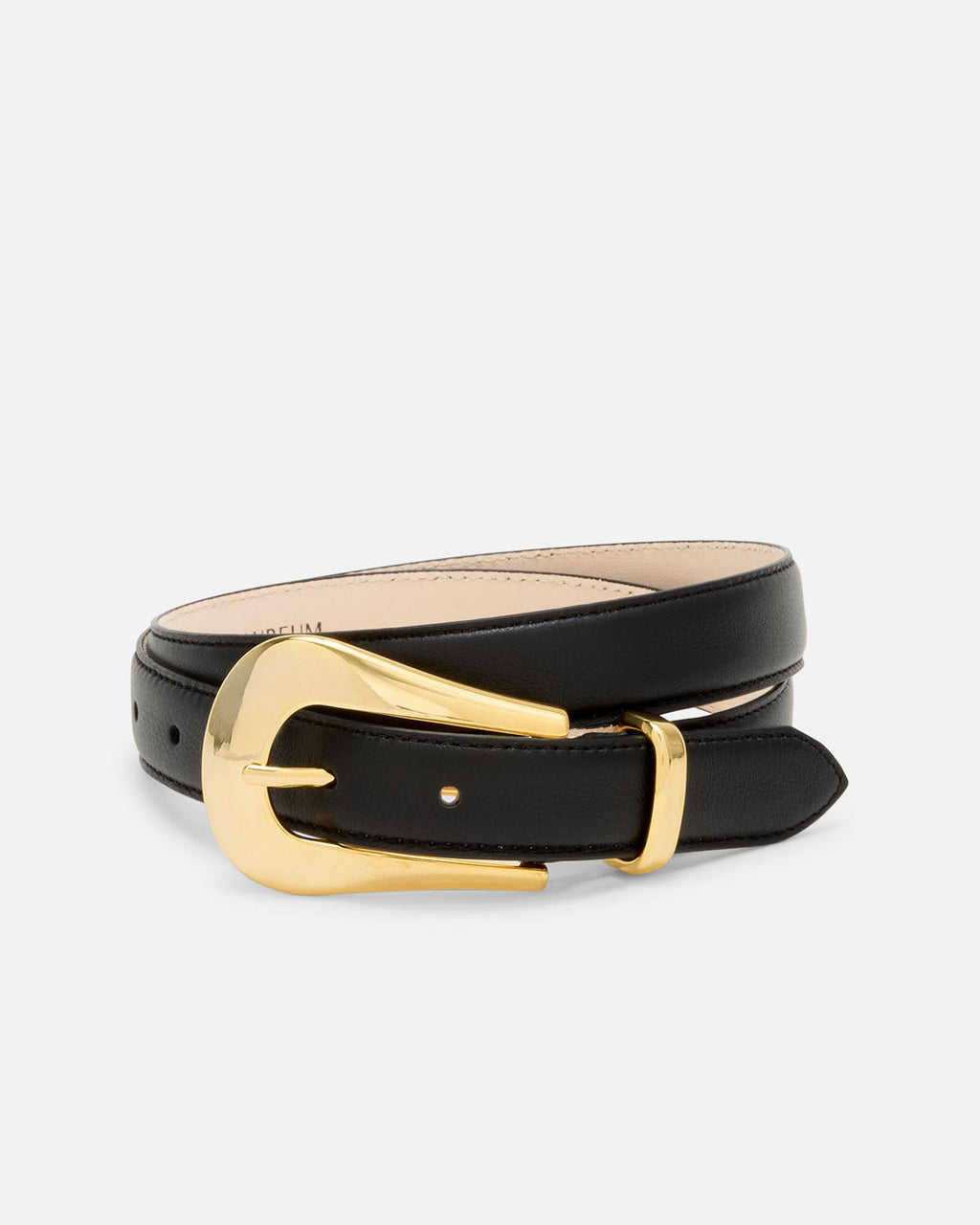 Aureum No. 17 Belt in Gold & Tan (Size XS / S) No. 17 | Aureum Collective main image 3