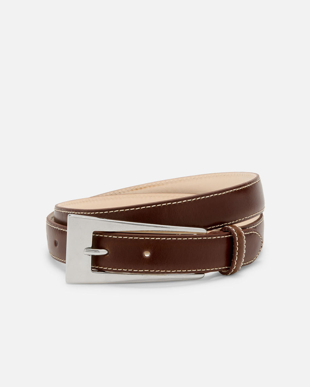 Aureum No. 10 Brown Suede Belt